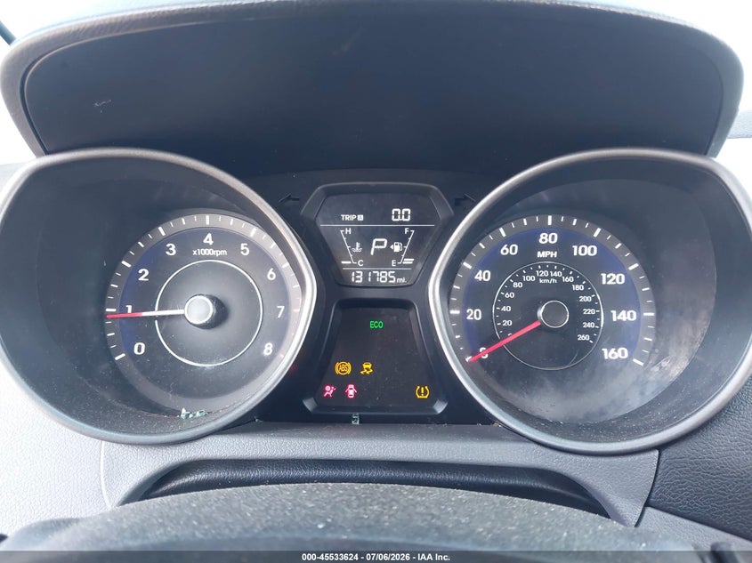 2016 Hyundai Elantra VIN 5NPDH4AE7GH710425 IAAI salvage auction — ALL OVER, Salvage (California), sold $425 on 2026-07-17 (photo 7)