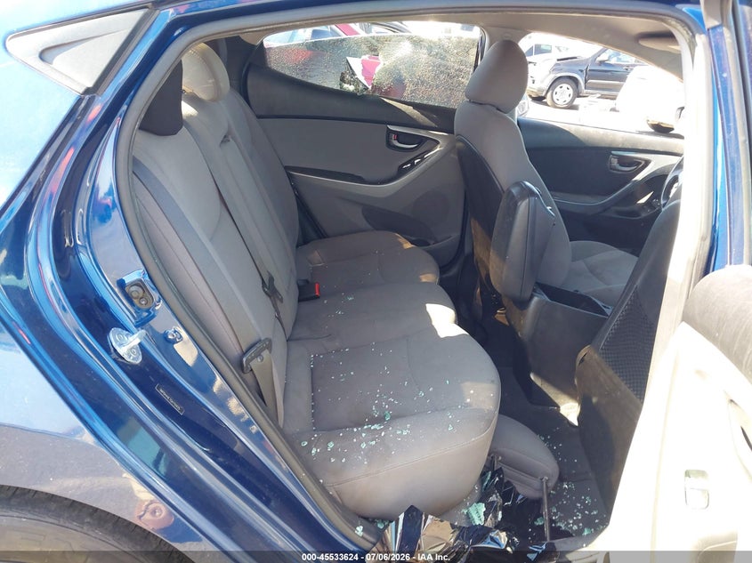 2016 Hyundai Elantra VIN 5NPDH4AE7GH710425 IAAI salvage auction — ALL OVER, Salvage (California), sold $425 on 2026-07-17 (photo 8)