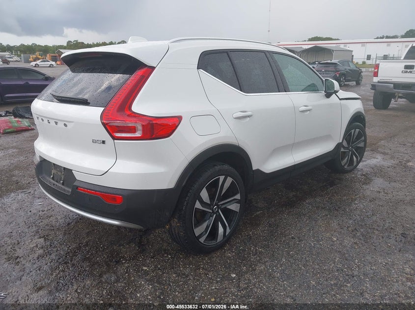 2024 Volvo Xc40 VIN YV4L12UE7R2204904 IAAI salvage auction — FRONT END, Salvage Title, sold $4,250 on 2026-07-23 (photo 4)