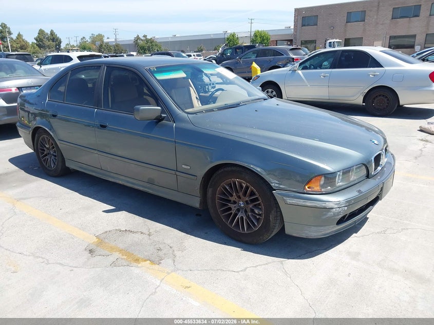 2003 BMW 5er VIN WBADT63473CK38163 IAAI salvage auction — LEFT SIDE, Salvage (California), sold $625 on 2026-08-03 (photo 1)