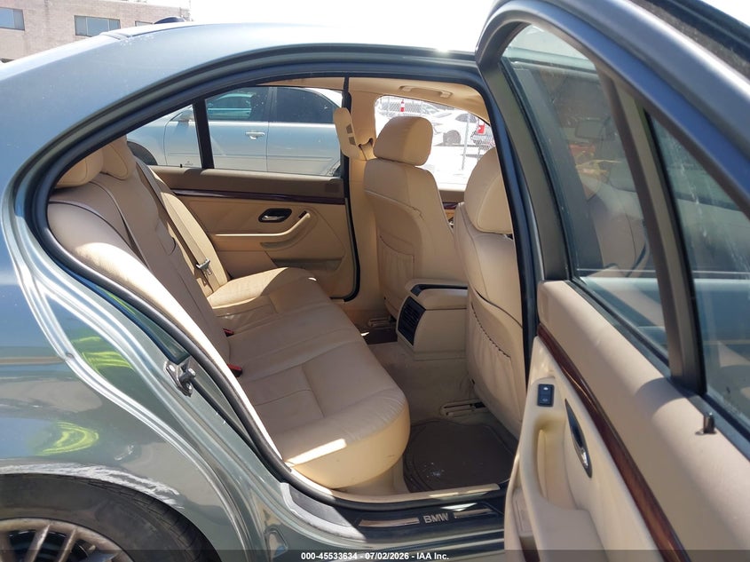 2003 BMW 5er VIN WBADT63473CK38163 IAAI salvage auction — LEFT SIDE, Salvage (California), sold $625 on 2026-08-03 (photo 8)