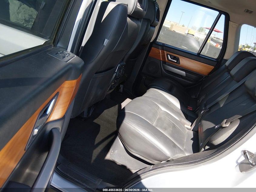 2008 Land rover Range rover sport VIN SALSK25458A150873 IAAI salvage auction — NORMAL WEAR, Clear (Nevada), sold $100 on 2026-07-24 (photo 8)