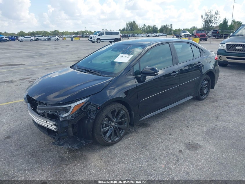 2026 Toyota Corolla VIN 5YFS4MCE6TP255869 IAAI salvage auction — FRONT END, Rebuildable (Florida), sold $6,725 on 2026-07-30 (photo 2)