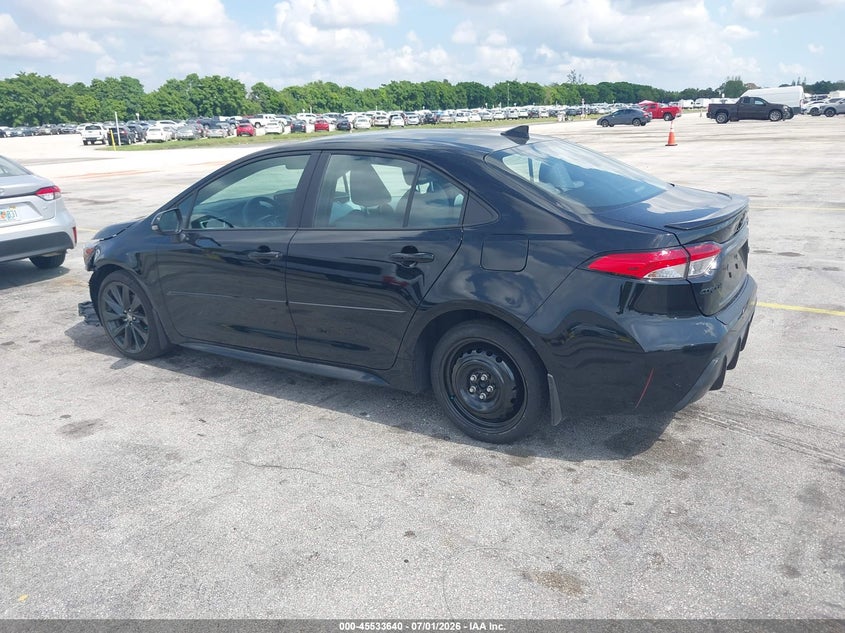 2026 Toyota Corolla VIN 5YFS4MCE6TP255869 IAAI salvage auction — FRONT END, Rebuildable (Florida), sold $6,725 on 2026-07-30 (photo 3)