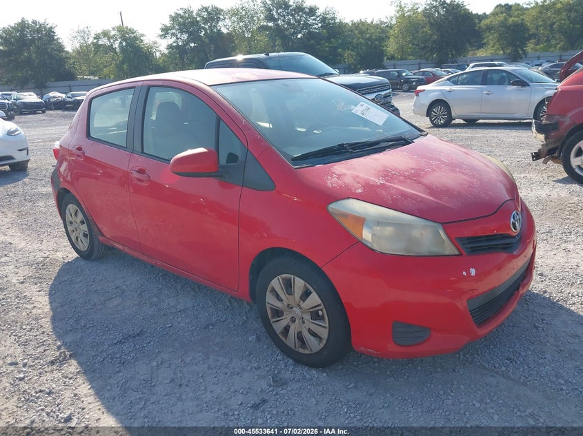 2012 Toyota Yaris VIN JTDKTUD39CD529486 IAAI salvage auction — NORMAL WEAR, Clear (Florida), sold $900 on 2026-07-16 (photo 1)
