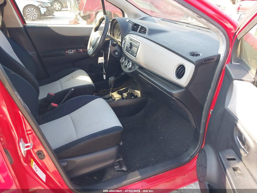 2012 Toyota Yaris VIN JTDKTUD39CD529486 IAAI salvage auction — NORMAL WEAR, Clear (Florida), sold $900 on 2026-07-16 (photo 5)