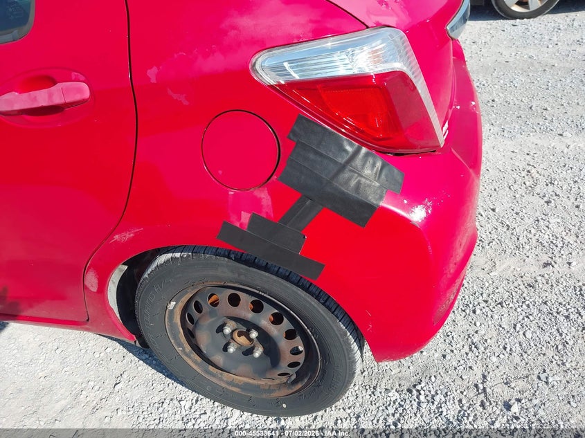 2012 Toyota Yaris VIN JTDKTUD39CD529486 IAAI salvage auction — NORMAL WEAR, Clear (Florida), sold $900 on 2026-07-16 (photo 6)