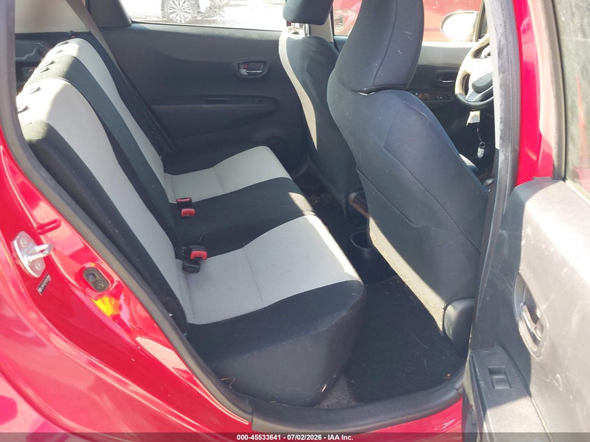 2012 Toyota Yaris VIN JTDKTUD39CD529486 IAAI salvage auction — NORMAL WEAR, Clear (Florida), sold $900 on 2026-07-16 (photo 8)
