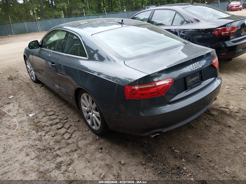 2009 Audi A5 VIN WAUDK78T49A013857 IAAI salvage auction — RIGHT FRONT, Clear (Virginia), sold $25 on 2026-07-30 (photo 3)