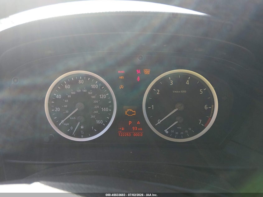 2004 BMW 5 series VIN WBANA535X4B850006 IAAI salvage auction — FRONT END, Salvage (New Jersey), sold $425 on 2026-08-03 (photo 7)