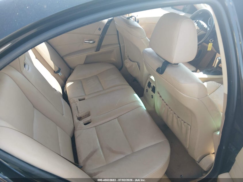 2004 BMW 5 series VIN WBANA535X4B850006 IAAI salvage auction — FRONT END, Salvage (New Jersey), sold $425 on 2026-08-03 (photo 8)