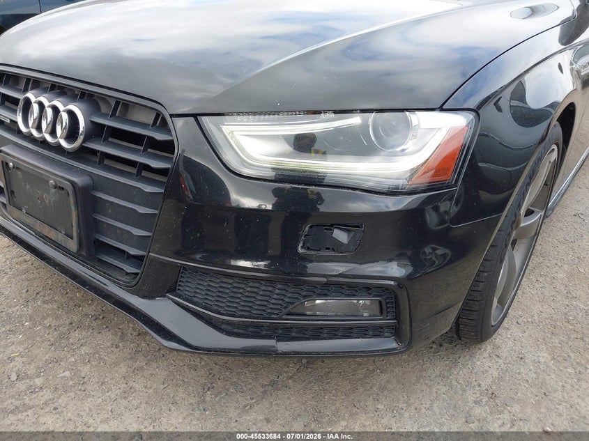 2015 Audi A4 VIN WAUFFAFL1FN001814 IAAI salvage auction — LEFT FRONT, Clear (Washington), sold $1,600 on 2026-07-22 (photo 6)
