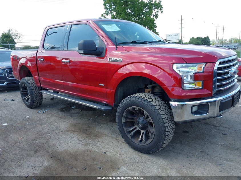 2015 Ford F-150 VIN 1FTEW1EG0FKE15588 IAAI salvage auction — UNDERCARRIAGE, Clear (Michigan), sold $3,950 on 2026-07-23 (photo 1)
