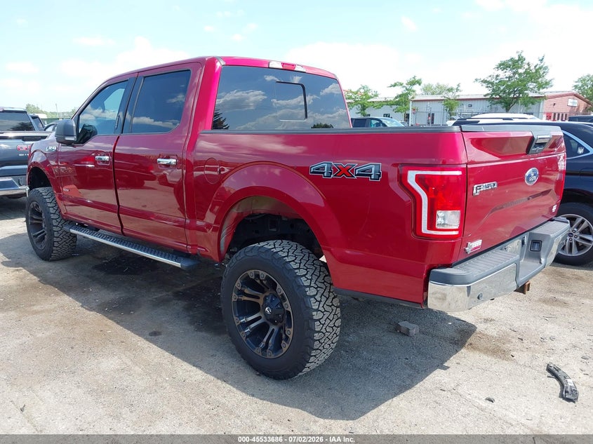 2015 Ford F-150 VIN 1FTEW1EG0FKE15588 IAAI salvage auction — UNDERCARRIAGE, Clear (Michigan), sold $3,950 on 2026-07-23 (photo 3)
