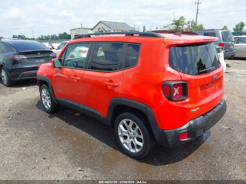 2015 Jeep Renegade VIN ZACCJBBT1FPB32409 IAAI salvage auction — LEFT FRONT, Clear (Virginia), sold $3,150 on 2026-07-30 (photo 3)