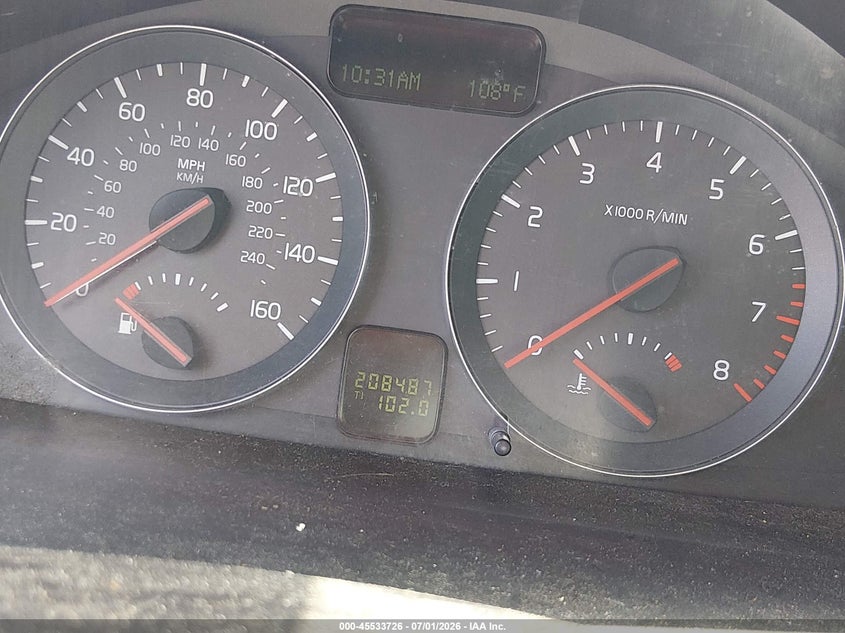 2009 Volvo S40 VIN YV1MS382492451740 IAAI salvage auction — NORMAL WEAR, Rebuilt (Mississippi), sold $475 on 2026-07-30 (photo 7)