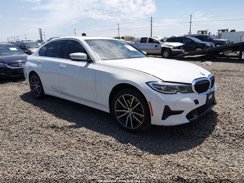 2019 BMW 3er VIN WBA5R7C57KAJ84875 IAAI salvage auction — RIGHT REAR, Salvage (Oregon), sold $9,100 on 2026-09-07 (photo 1)