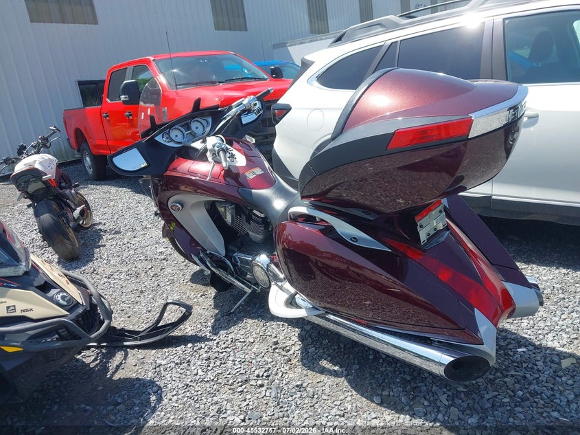 2009 Victory motorcycles Vision VIN 5VPSD36D493001674 IAAI salvage auction — UNDERCARRIAGE, Mv-907A (New York), sold $1,300 on 2026-07-15 (photo 3)