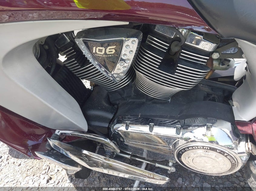 2009 Victory motorcycles Vision VIN 5VPSD36D493001674 IAAI salvage auction — UNDERCARRIAGE, Mv-907A (New York), sold $1,300 on 2026-07-15 (photo 9)