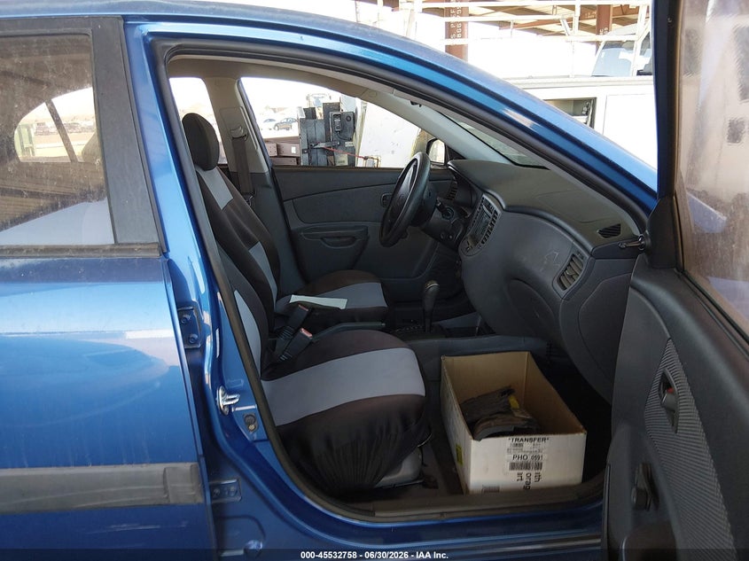 2009 Kia Rio VIN KNADE223896467325 IAAI salvage auction — NORMAL WEAR, Clear-Dealer Only (Arizona), sold $300 on 2026-07-28 (photo 5)