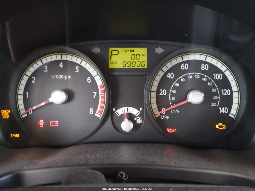 2009 Kia Rio VIN KNADE223896467325 IAAI salvage auction — NORMAL WEAR, Clear-Dealer Only (Arizona), sold $300 on 2026-07-28 (photo 7)