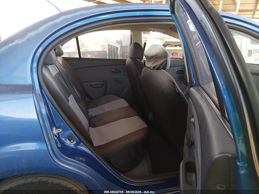 2009 Kia Rio VIN KNADE223896467325 IAAI salvage auction — NORMAL WEAR, Clear-Dealer Only (Arizona), sold $300 on 2026-07-28 (photo 8)