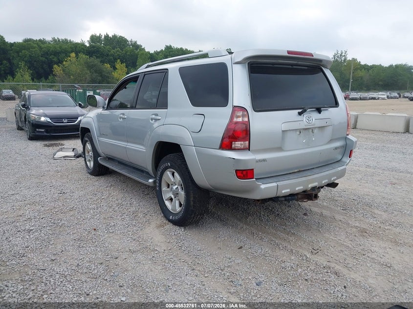 2004 Toyota 4runner VIN JTEBT17RX40028321 IAAI salvage auction — NORMAL WEAR, Original (Ohio), sold $775 on 2026-07-22 (photo 3)