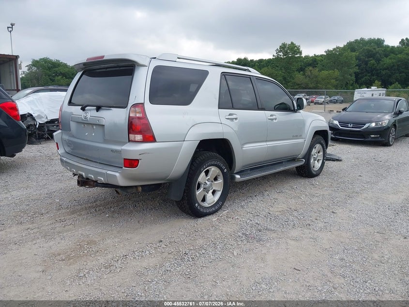 2004 Toyota 4runner VIN JTEBT17RX40028321 IAAI salvage auction — NORMAL WEAR, Original (Ohio), sold $775 on 2026-07-22 (photo 4)