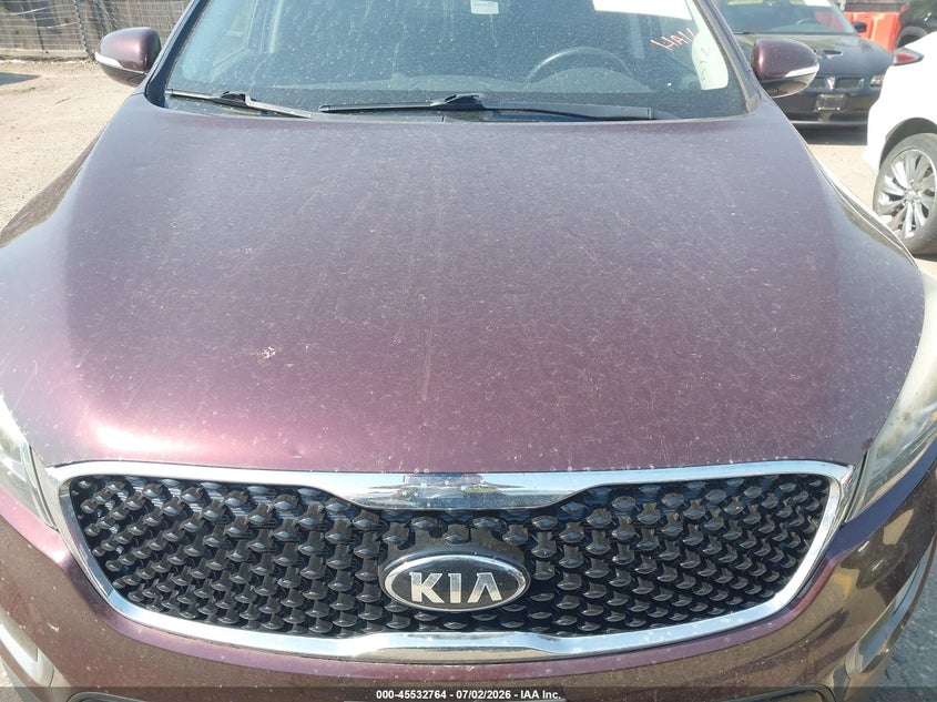 2017 Kia Sorento VIN 5XYPHDA55HG200791 IAAI salvage auction — NORMAL WEAR, Clear (Colorado), sold $1,500 on 2026-07-28 (photo 6)