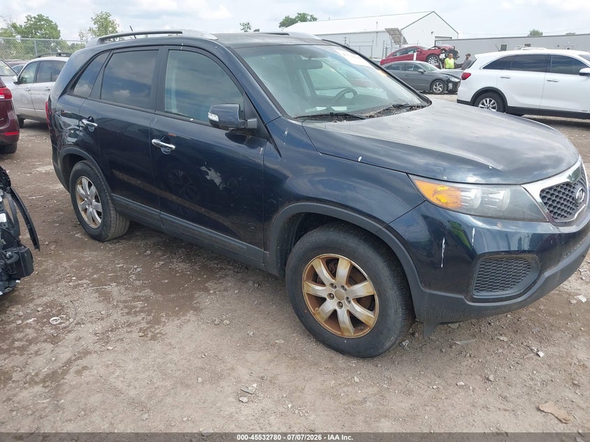 2013 Kia Sorento VIN 5XYKT4A29DG322823 IAAI salvage auction — NORMAL WEAR, Original (Ohio), sold $675 on 2026-07-30 (photo 1)