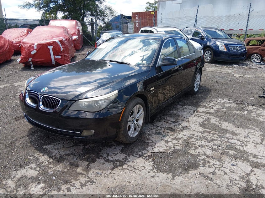 2010 BMW 5 series VIN WBANV1C59AC443491 IAAI salvage auction — ENGINE DAMAGE, Clear (Pennsylvania), sold $225 on 2026-07-17 (photo 2)