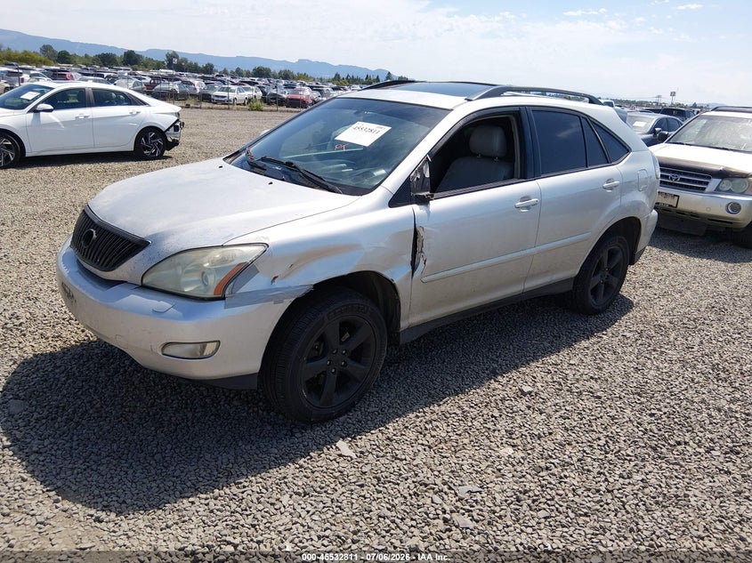 2006 Lexus Rx 330 VIN JTJHA31U060102861 IAAI salvage auction — NORMAL WEAR, Peddle Clear Public-Restricted (Oregon), sold $675 on 2026-07-29 (photo 2)