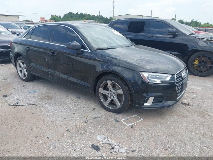 2019 Audi A3 VIN WAUBEGFF7K1021405 IAAI salvage auction — NORMAL WEAR, Original (Texas), sold $2,150 on 2026-07-22 (photo 1)