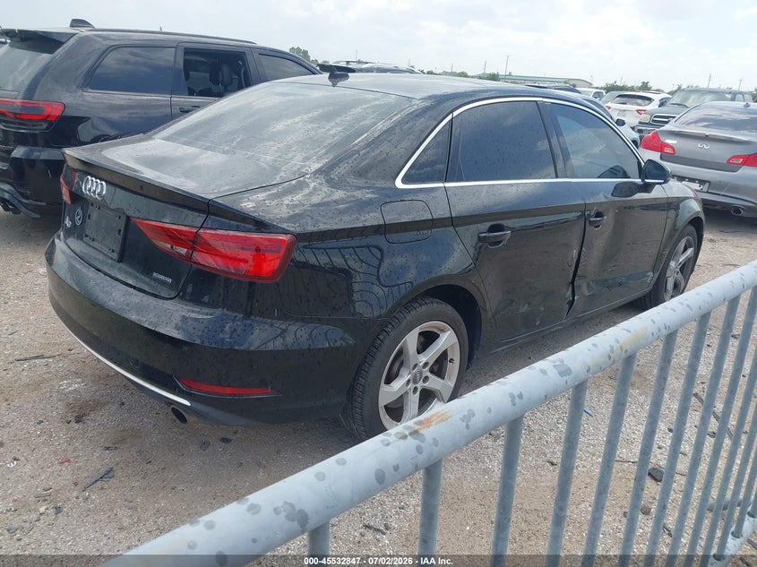 2019 Audi A3 VIN WAUBEGFF7K1021405 IAAI salvage auction — NORMAL WEAR, Original (Texas), sold $2,150 on 2026-07-22 (photo 4)