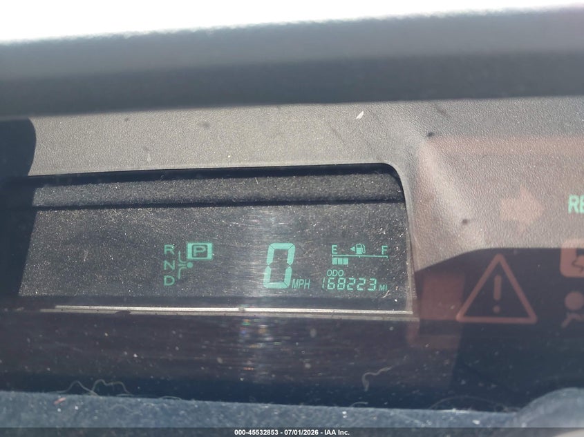 2009 Toyota Prius VIN JTDKB20U797884105 IAAI salvage auction — THEFT, Salvage Certificate (California), sold $275 on 2026-07-24 (photo 7)