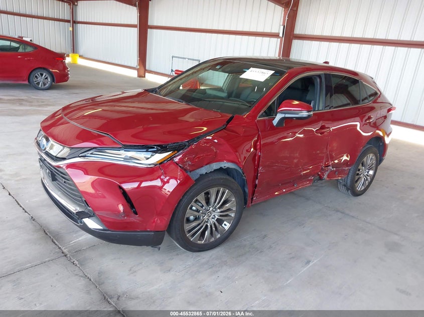 2024 Toyota Venza VIN JTEAAAAH1RJ158622 IAAI salvage auction — SIDE, Salvage Title, sold $4,450 on 2026-07-21 (photo 2)