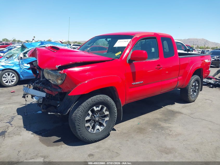 2007 Toyota Tacoma VIN 5TEUU42N47Z393016 IAAI salvage auction — FRONT END, Salvage (Arizona), sold $2,150 on 2026-07-28 (photo 2)