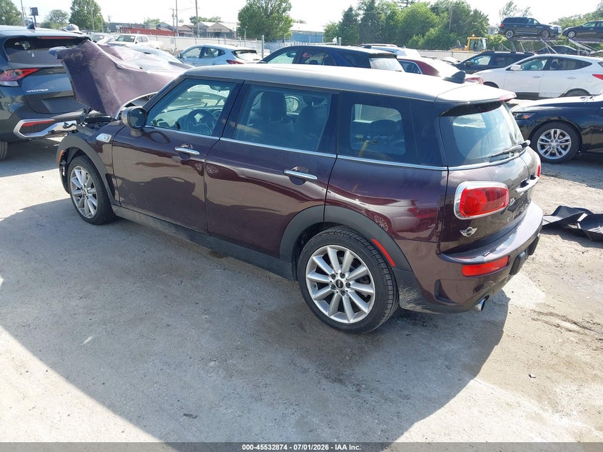 2017 Mini Clubman VIN WMWLU5C5XH2E82739 IAAI salvage auction — FRONT END, Salvage Title, sold $725 on 2026-08-18 (photo 3)