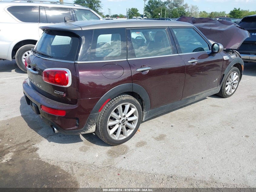 2017 Mini Clubman VIN WMWLU5C5XH2E82739 IAAI salvage auction — FRONT END, Salvage Title, sold $725 on 2026-08-18 (photo 4)