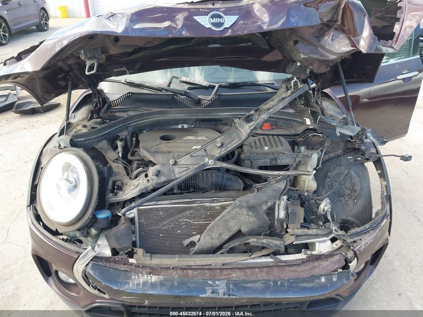 2017 Mini Clubman VIN WMWLU5C5XH2E82739 IAAI salvage auction — FRONT END, Salvage Title, sold $725 on 2026-08-18 (photo 6)
