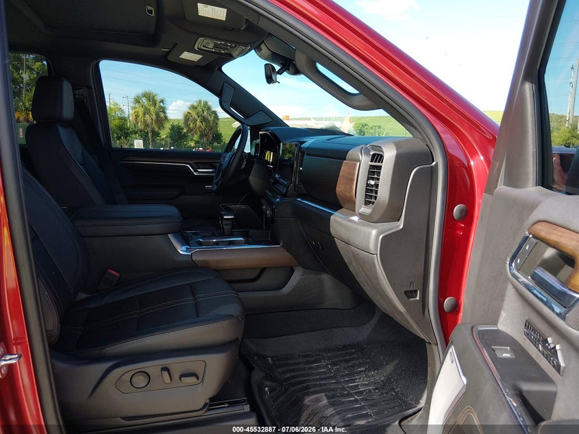 2024 Chevrolet Silverado VIN 1GCUDJED2RZ110807 IAAI salvage auction — FRONT END, Rebuildable (Florida), sold $24,850 on 2026-07-20 (photo 5)