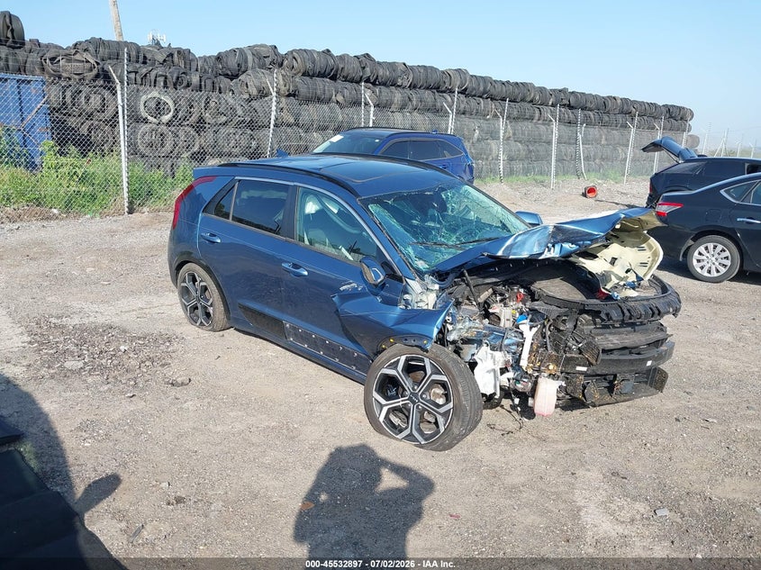 2023 Kia Niro VIN KNDCT3LE0P5047796 IAAI salvage auction — FRONT END, Salvage (Pennsylvania), sold $2,150 on 2026-07-24 (photo 1)