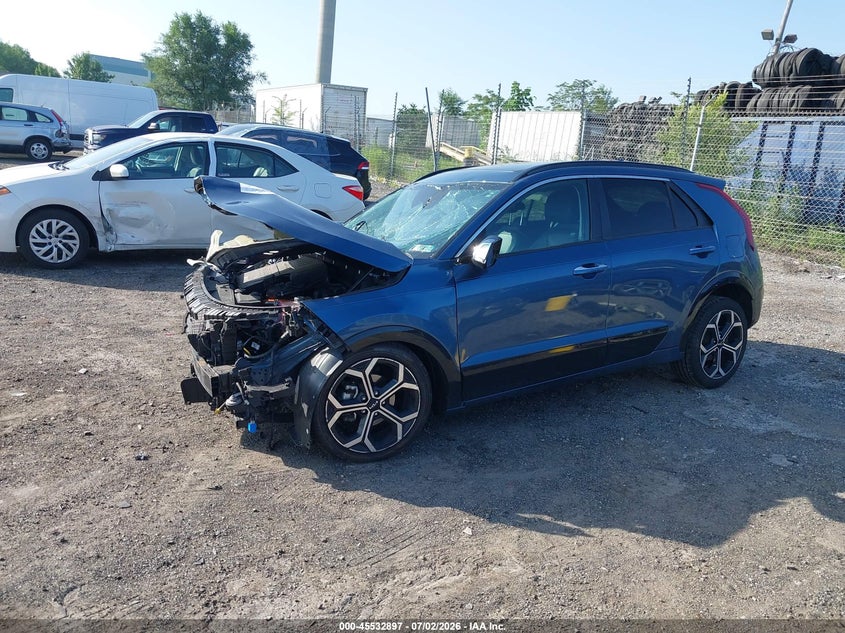 2023 Kia Niro VIN KNDCT3LE0P5047796 IAAI salvage auction — FRONT END, Salvage (Pennsylvania), sold $2,150 on 2026-07-24 (photo 2)