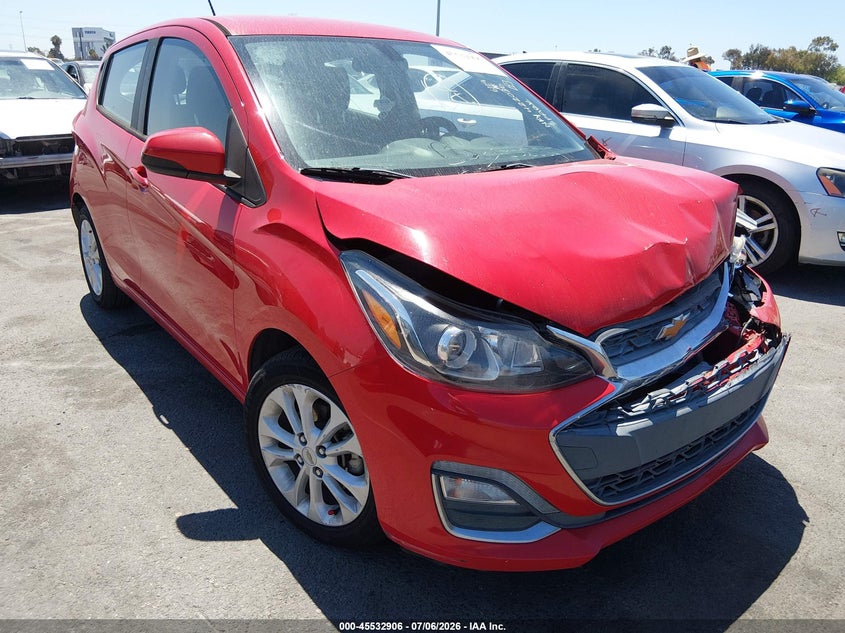 2020 Chevrolet Spark VIN KL8CD6SA6LC422036 IAAI salvage auction — FRONT END, Clear (Arizona), sold $1,400 on 2026-07-30 (photo 1)