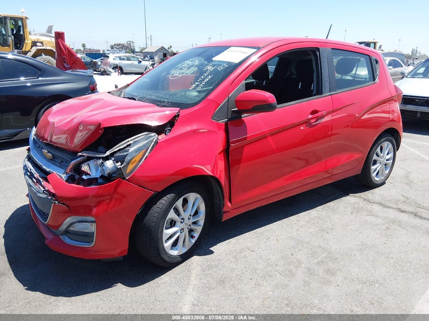 2020 Chevrolet Spark VIN KL8CD6SA6LC422036 IAAI salvage auction — FRONT END, Clear (Arizona), sold $1,400 on 2026-07-30 (photo 2)