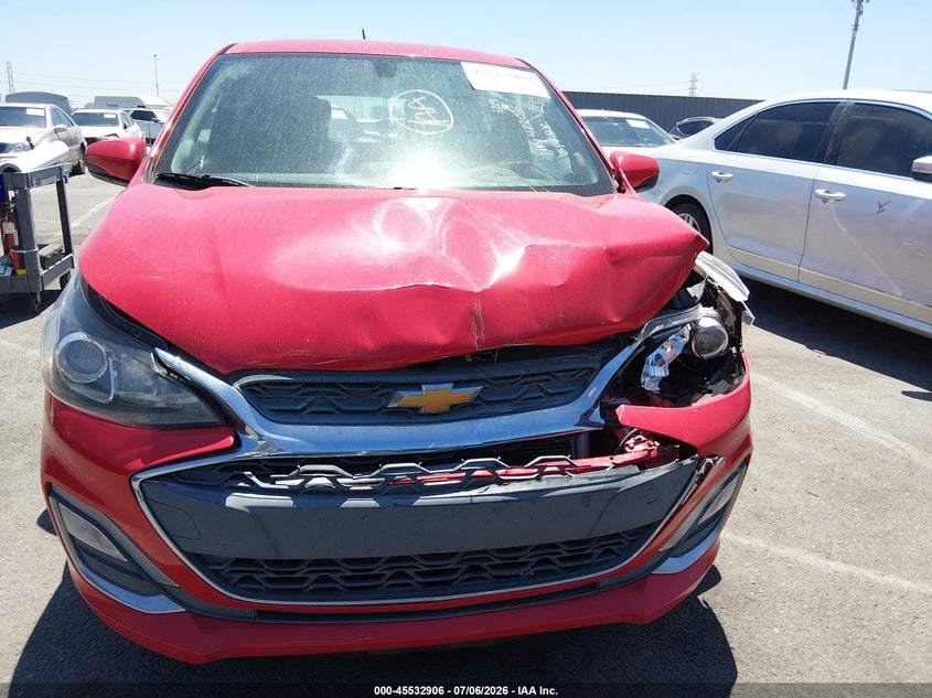 2020 Chevrolet Spark VIN KL8CD6SA6LC422036 IAAI salvage auction — FRONT END, Clear (Arizona), sold $1,400 on 2026-07-30 (photo 6)