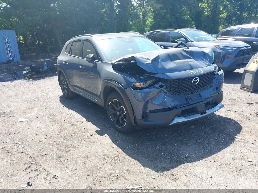 2025 Mazda Cx-50 VIN 7MMVABXY3SN313950 IAAI salvage auction — FRONT END, Mv-907A (New York), sold $5,100 on 2026-07-28 (photo 1)