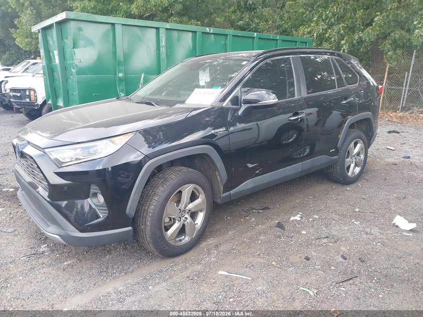 2020 Toyota Rav 4 VIN 4T3DWRFV4LU010828 IAAI salvage auction — SIDE, Salvage (Georgia), sold $10,000 on 2026-07-29 (photo 2)