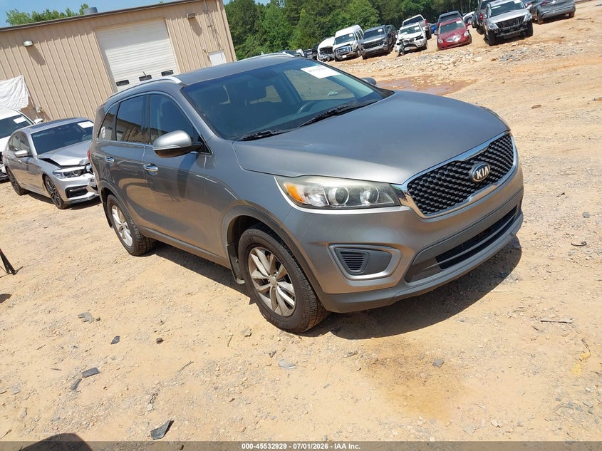 2017 Kia Sorento VIN 5XYPG4A59HG200554 IAAI salvage auction — NORMAL WEAR, Clear-Dealer Only (North Carolina), sold $1,350 on 2026-07-27 (photo 1)