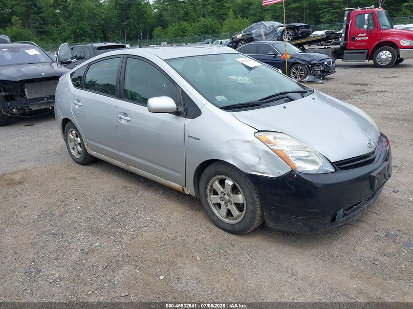 2007 Toyota Prius VIN JTDKB20U077577422 IAAI salvage auction — NORMAL WEAR, Clear (Massachusetts), sold $400 on 2026-07-10 (photo 1)